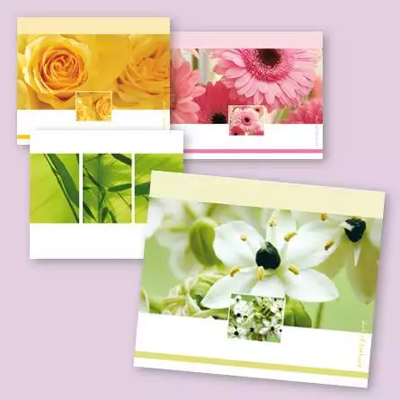 Persoonlijke bericht op een kaartje